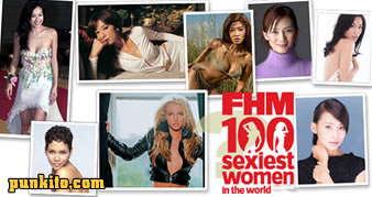 fhm top 100 sexiest women