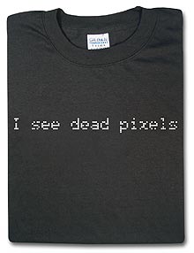 i see dead pixels