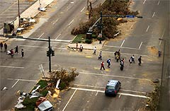 street new orlean hurricane katrina